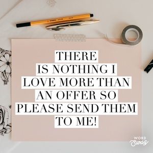 Offers offers offers